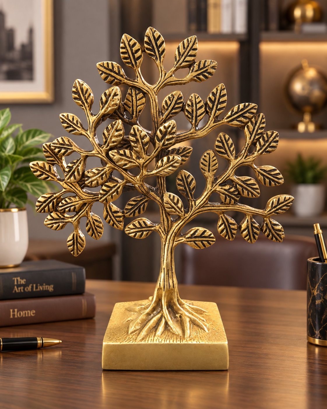 Brass Tree Square Base 650 Gramimage 5
