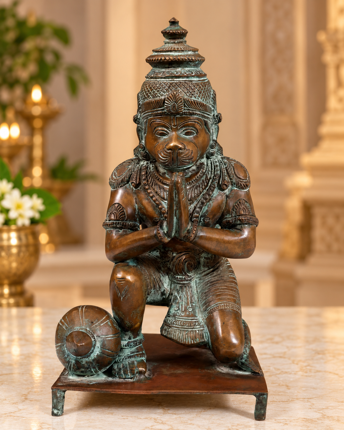 Pure Bronze Ramdarbar set 30 Inches 85 Kg Approx.image 6