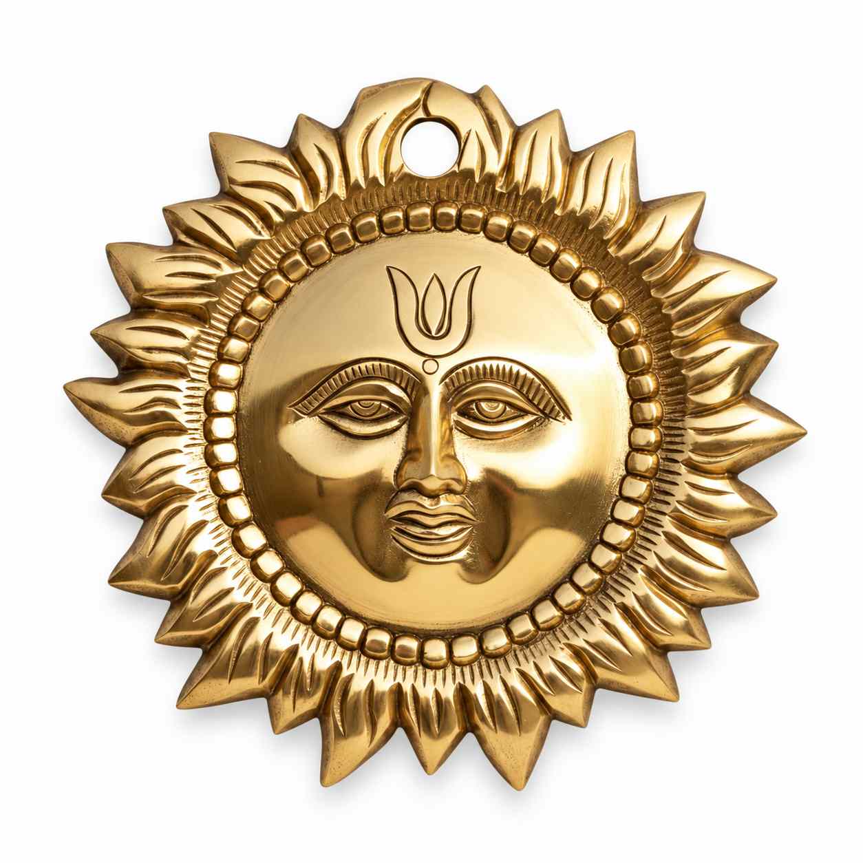 Brass Sun Wall Hangingimage 3