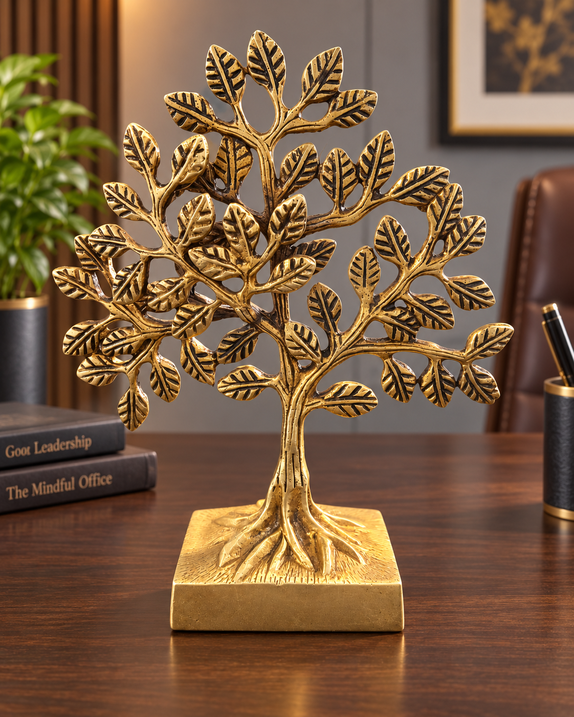 Brass Tree Square Base 650 Gramimage 2