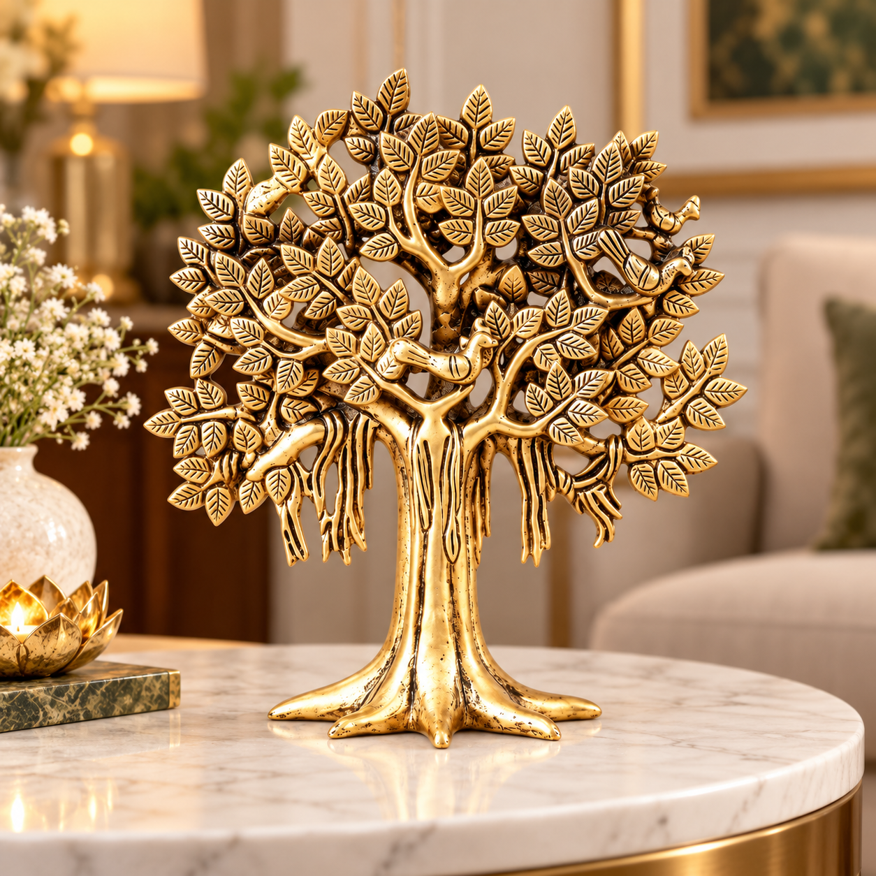 Brass Kalpavriksha Tree 1.250 kgimage 3